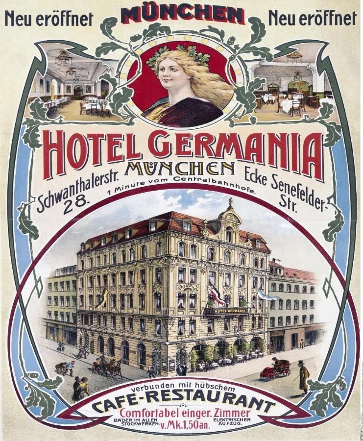 ホテル ゲルマニア ミュンヘン エクステリア 写真